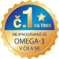 Nejprodávanější omega-3 produkt na cz + sk